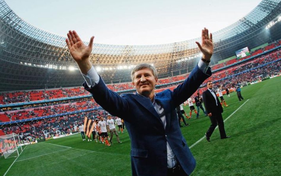 Rinat Achmetow, najbogatszy człowiek na Ukrainie, i jego stadion