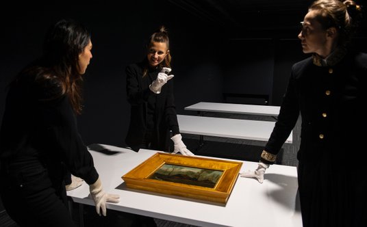 Obraz van Gogha po konserwacji