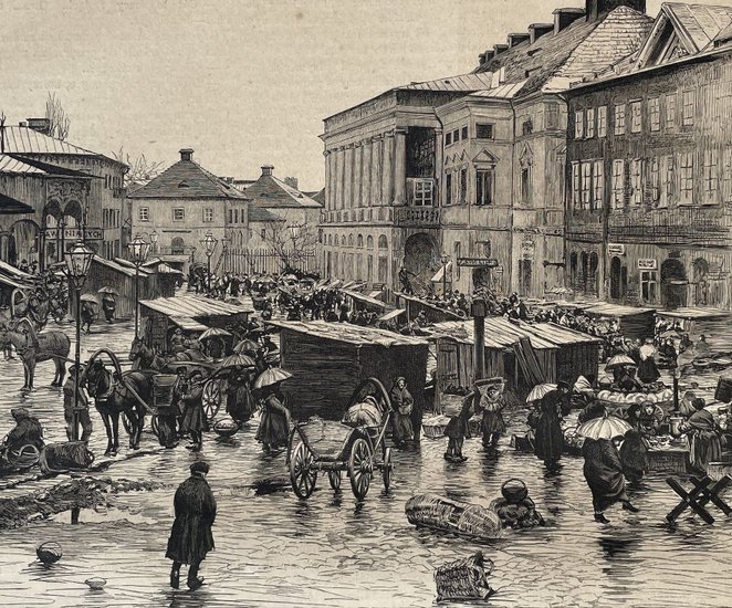 W latach 70. XIX wieku w budynku mieściła się nawet żydowska modlitewnia, urządzona staraniem nadkan