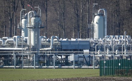 Instalacja gromadzenia gazu w niemieckim Rehden