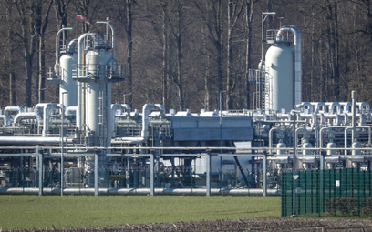 Instalacja gromadzenia gazu w niemieckim Rehden