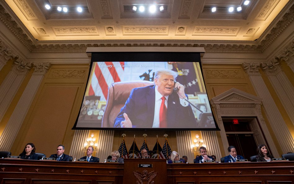 Trump chciał obalić demokrację