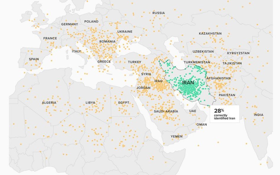 Sondaż: 2/3 Amerykanów nie potrafi wskazać Iranu na mapie