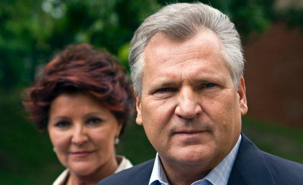 Aleksander Kwaśniewski, były polski prezydent z żoną Aleksandrą
