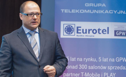 Tomasz Basiński, wiceprezes i akcjonariusz Eurotelu.