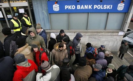 Zyski banków z bessy