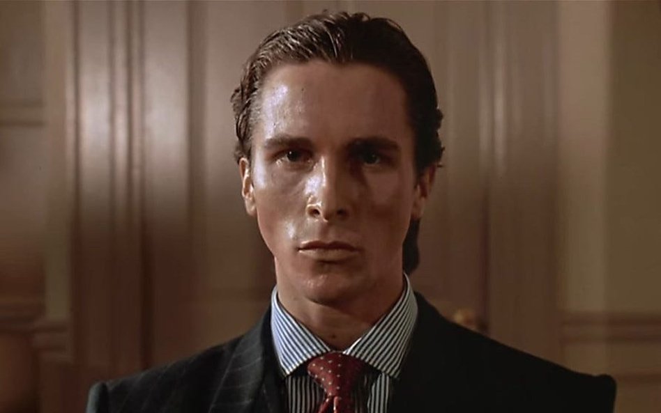 Christian Bale w filmie "American Psycho" z 2000 roku