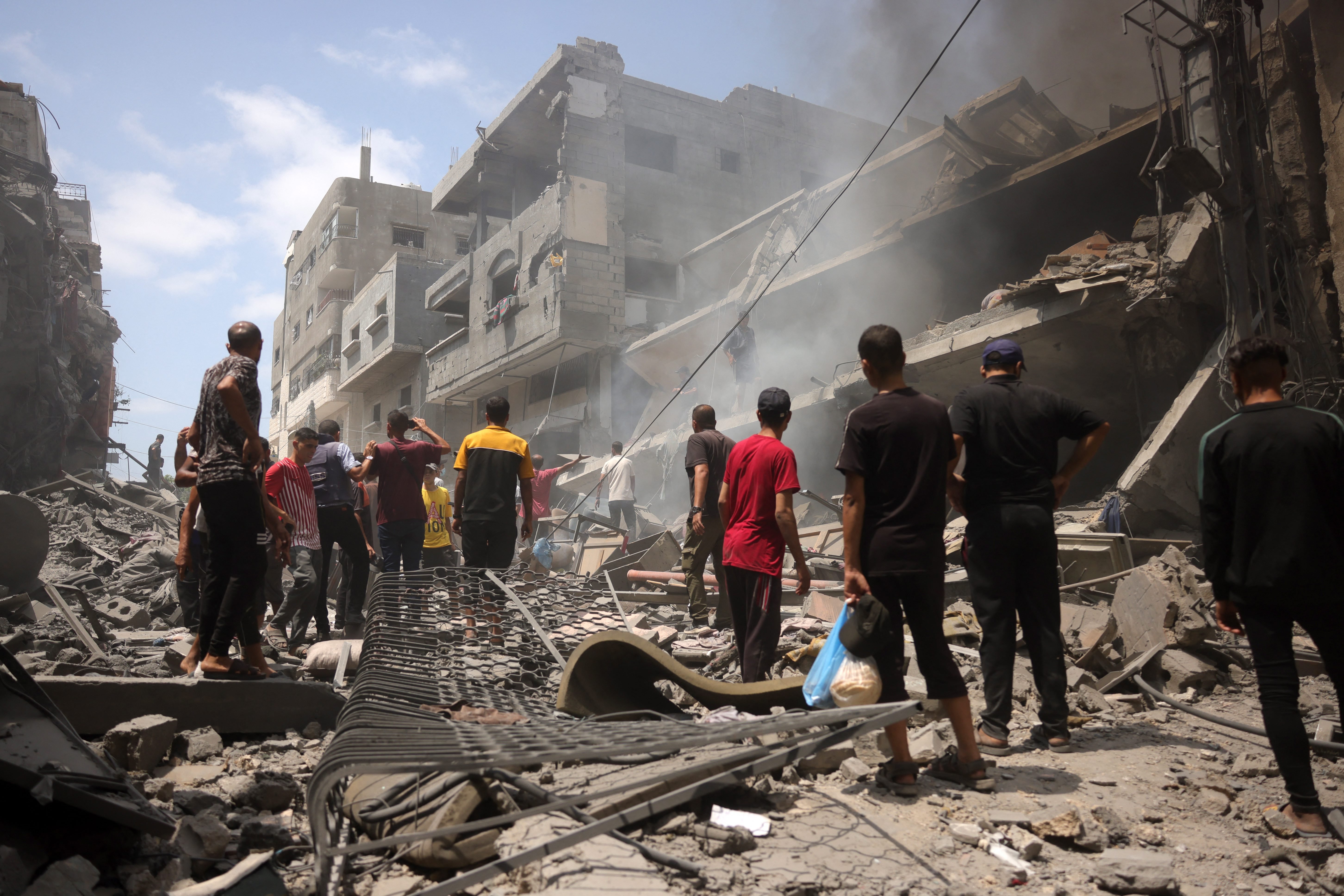 Świat spisał Strefę Gazy na straty. Czyli jak biznes zarabia na wojnie