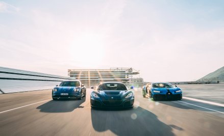 Porsche, Bugatti, Rimac