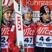 Pettersen (2.), Hilde (1.) i Loitzl (3.)