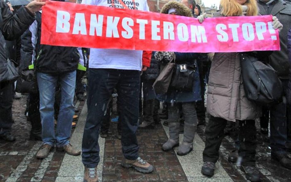 W piątek zadłużeni we frankach po raz kolejny będą protestowali w Warszawie