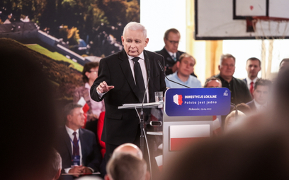 Prezes Prawa i Sprawiedliwości Jarosław Kaczyński