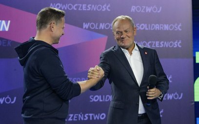 Rafał Trzaskowski i Donald Tusk