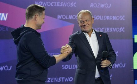 Rafał Trzaskowski i Donald Tusk