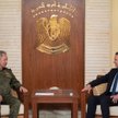Spotkanie prezydenta Syrii Baszira al Assada i ministra obrony Rosji Siergieja Szojgu, 15 lutego 202