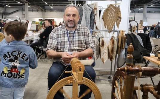 Zwiedzający mieli szansę podejrzeć rzemieślników przy pracy