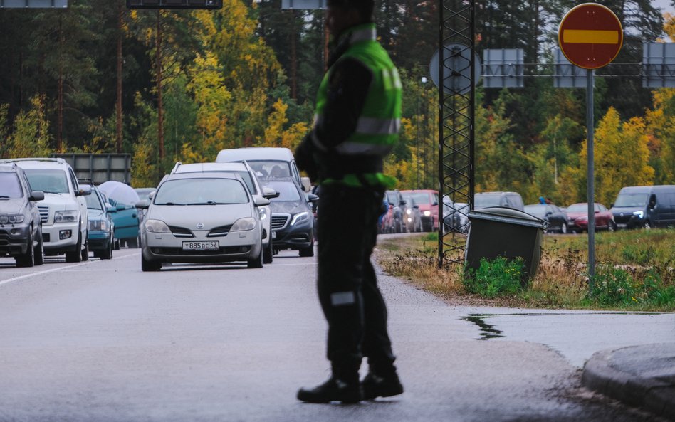 Vaalimaa - przejście graniczne Rosji z Finlandią