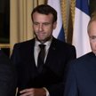 Szczyt w Paryżu: na zdjęciu prezydenci Ukrainy, Francji i Rosji - Wołodymyr Zełenski, Emmanuel Macro