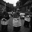 Od lewej: kard. Karol Wojtyła, kard Julius Döpfner, kard. Alfred Bengsch. Z tyłu, w infule kard. Ste