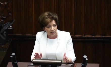 Minister rodziny i polityki społecznej Marlena Maląg