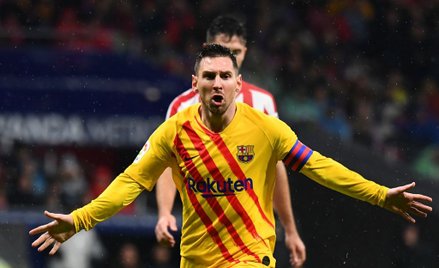 Messi daje Barcelonie zwycięstwo nad Atletico