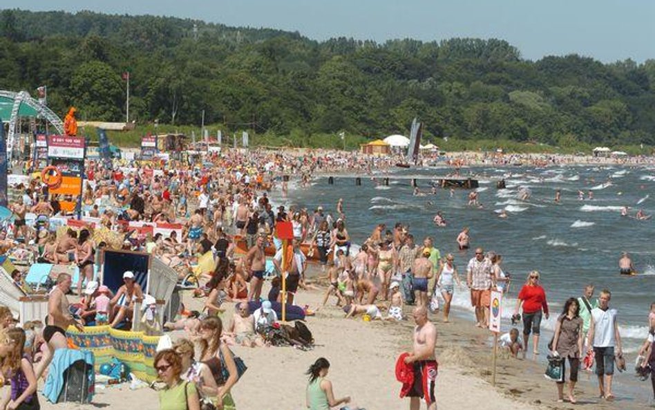 Funkcjonariusz ABW podaje miejsce plażowania