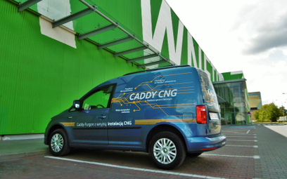 Volkswagen Caddy Furgon 1,4 TGI BMT: Jazda na gazie