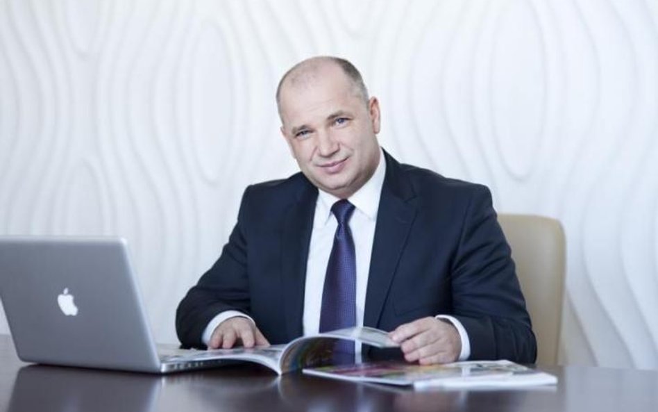 Piotr Mikrut, prezes Śnieżki i jeden z jej głównych akcjonariuszy.
