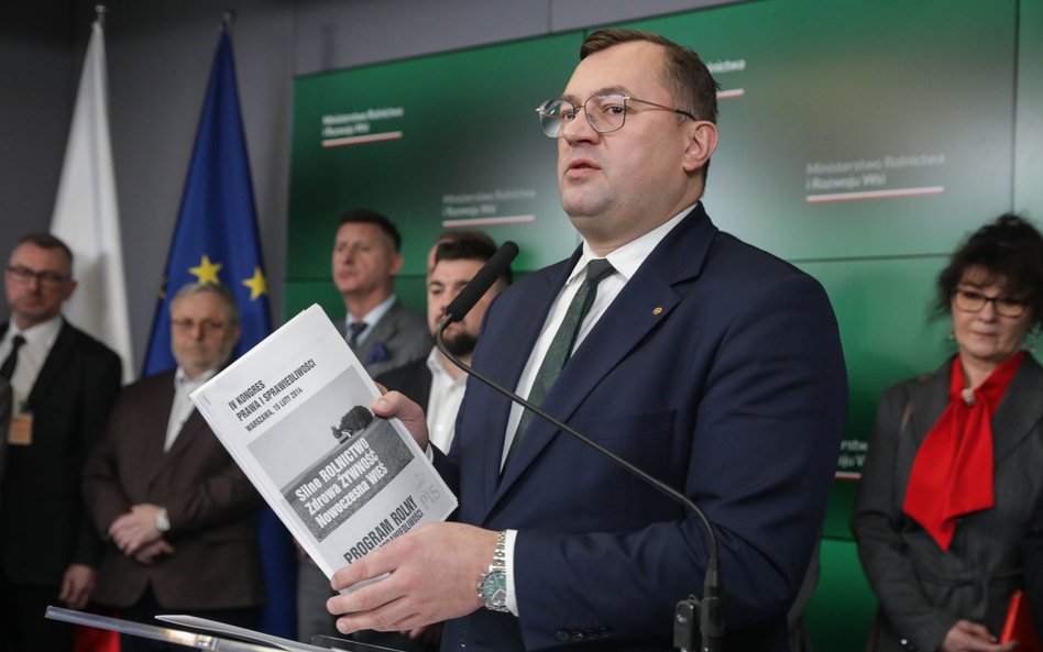 Stefan Krajewski apeluje o podpisanie ustawy „Aktywny Rolnik”