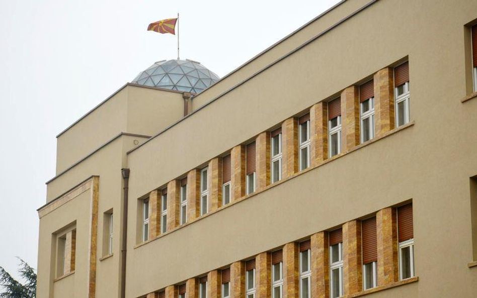 Parlament Macedonii w Skopje