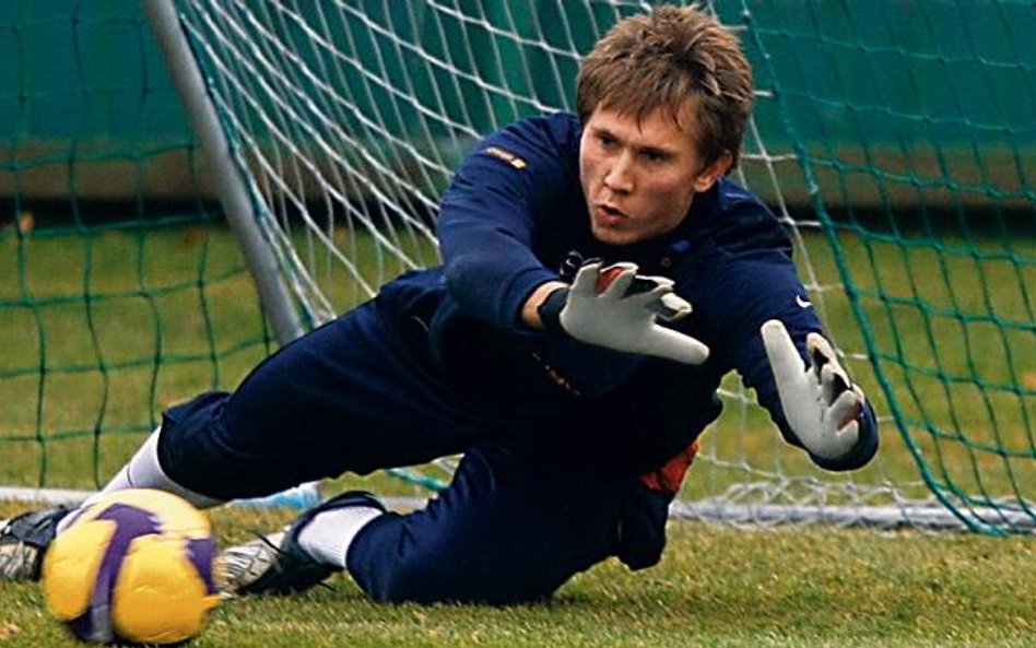 Tomasz Kuszczak. 27 lat, sześć towarzyskich meczów w kadrze w latach 2003 – 2008