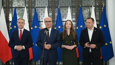 Krzysztof Gawkowski, Włodzimierz Czarzasty, Agnieszka Dziemianowicz-Bąk i Tomasz Trela