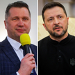 Przemysław Czarnek i Wołodymyr Zełenski