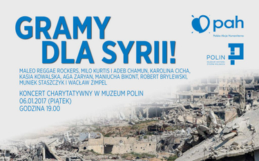 Koncert dla Syrii w Muzeum Polin