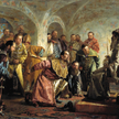 „Opriczniki” – obraz z 1870 r. namalowany przez rosyjskiego artystę Nikołaja Newrewa (1830–1904)