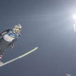 Kamil Stoch w locie nad Wisłą w ubiegłym roku