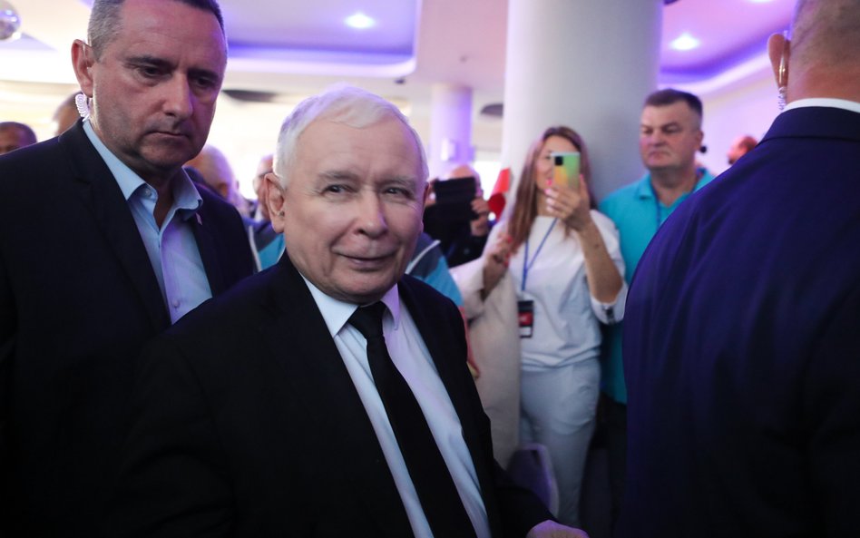 Prezes PiS Jarosław Kaczyński