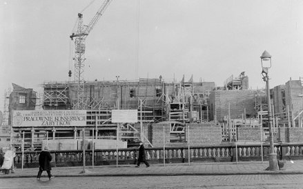 08 lutego 1973 - Widok od strony Trasy W-Z