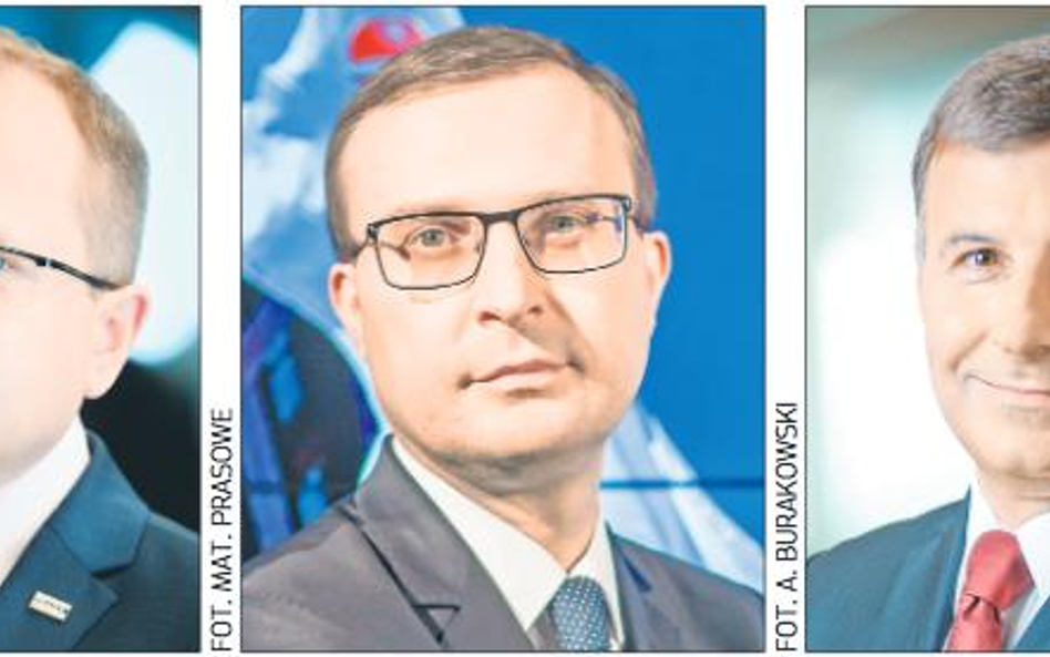 Konrad Kąkolewski, prezes GetBacku (z lewej), zadarł z inwestorami, ale też z PFR, którego prezesem 