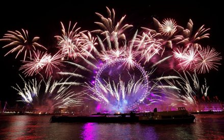 Fajerwerki nad Londynem