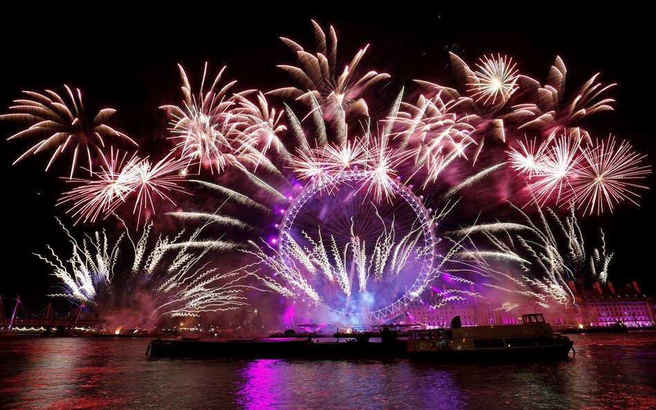 Fajerwerki nad Londynem