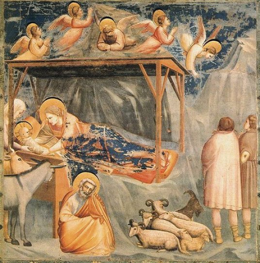 Jeden z fresków w kaplicy Scrovegnich (Padwa), które namalował Giotto w latach 1303–1306