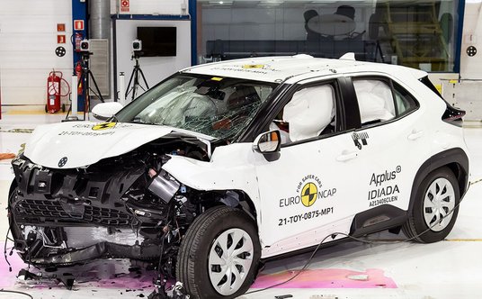 Toyota Yars Cross: Bezpieczeństwo dorosłych pasażerów: 86 proc., bezpieczeństwo dzieci: 84 proc., oc