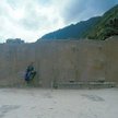 Ollantaytambo, niedokończona świątynia słońca zburzona przez Hiszpan.