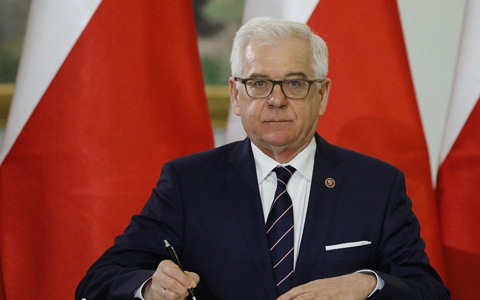 Jacek Czaputowicz: Na właściwych torach