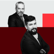 Michał Szułdrzyński, zastępca redaktora naczelnego „Rzeczpospolitej” i Michał Płociński, szef działu