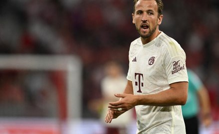 Harry Kane podczas meczu o Superpuchar Niemiec Bayern Monachium - RB Leipzig