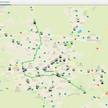Na mapie można sprawdzić, gdzie aktualnie są autobusy MZK.