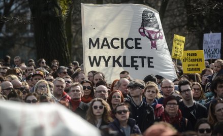 Protest przed Sejmem. "Aborcja dla rządu"