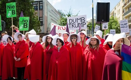 Trump w Warszawie: Entuzjazm i protesty